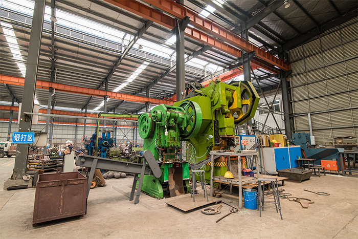 鹤壁网架配件-锥头加工车间